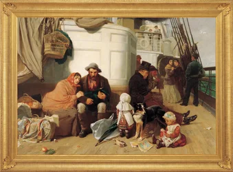Le navire des immigrants